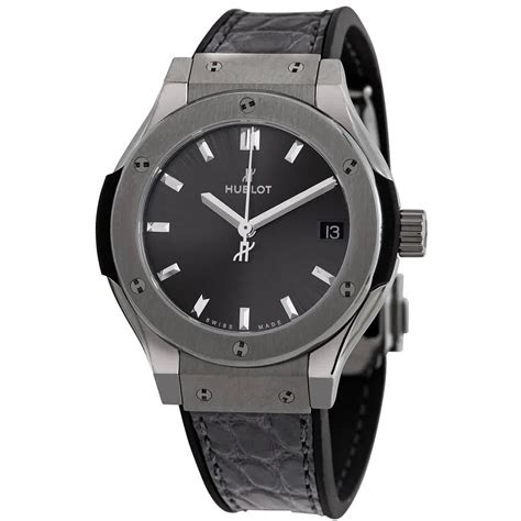 Hublot Classic Fusion Quartz Titanium 33mm Watch 